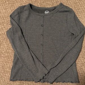 Wonder Nation Gray Long Sleeve Tee